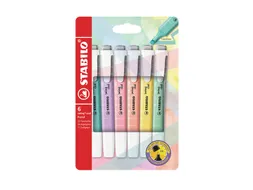 Markeerstift STABILO Swing cool 275/6 pastel assorti etui à 6 stuks