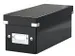 Cd-box Leitz Click & Store 143x136x352 Zwart 84% gerecycled karton