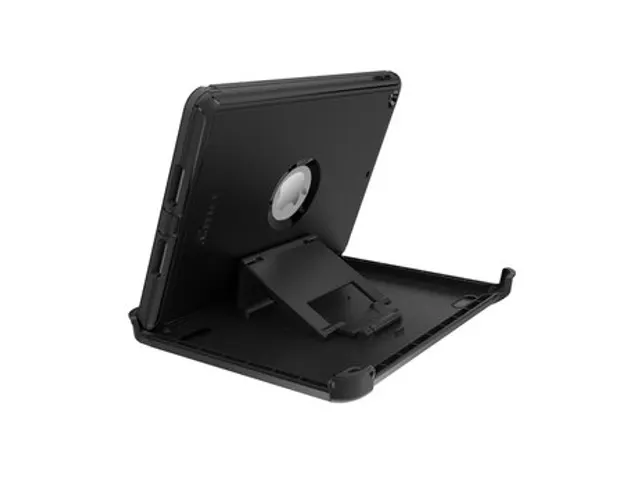 Defender Rugged Backcover voor de iPad 10.2 (2019 / 2020) Zwart