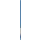 Ergonomische Steel 100cm RVS Blauw