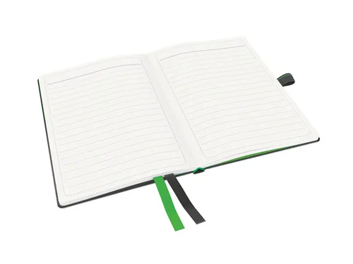 Notitieboek Leitz Complete A6 lijn 160 pagina's 100gr zwart