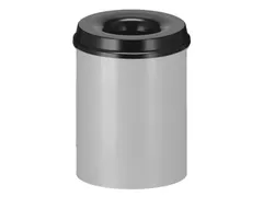 Vlamdovende Papierbak 15 Liter Mat RVS