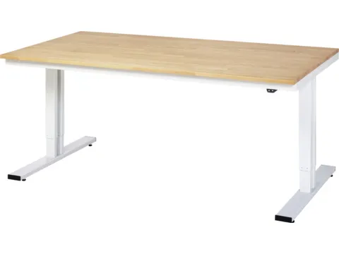 Werkbank elektrisch hoogte verstelbaar 720-1120x2000x1000mm beukblad