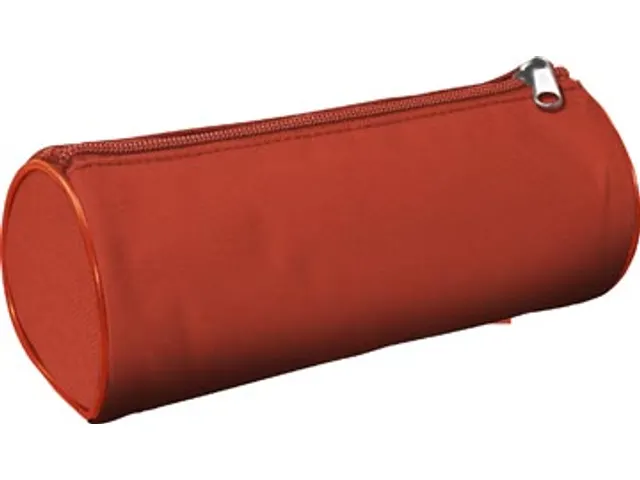 Trousse, Rond, Ft 20 X 8,5 Cm, Rouge
