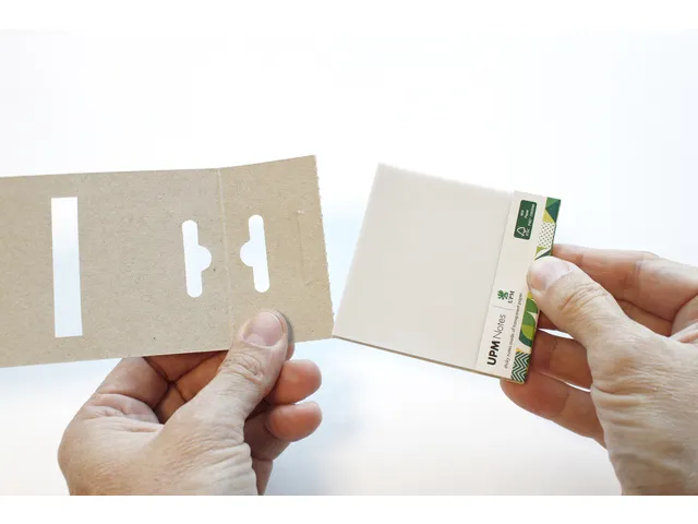 Sticky notes UPM transparant 75x75mm pad 50 vel