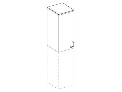 Armoire superposable MP-gris clair