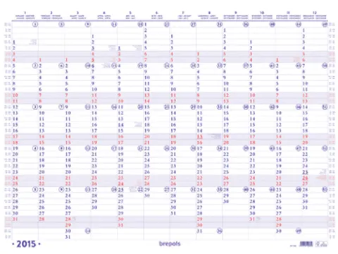 Jaarplanner, 2025