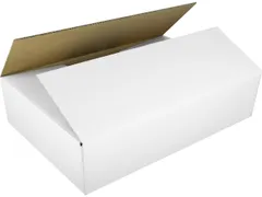 Verzenddoos Raadhuis Inw: 586x386x186mm EB-golf wit