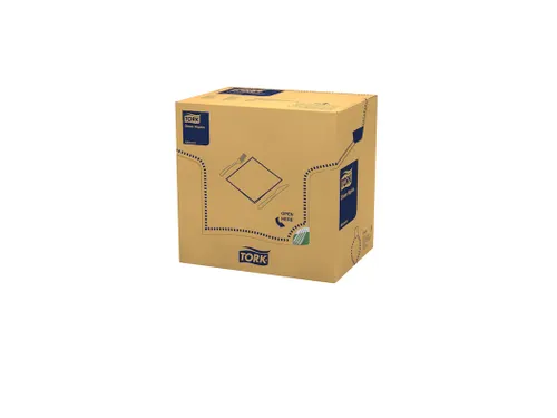 Tork 477617 Soft Dinnerservet Advanced Donkergroen 39x39cm 1/8 vouw