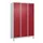 locker,HxBxD 1950x1200x500mm,3vak,vak B 400mm,cil.-slot,voeten