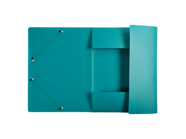 Elastomap A4 3 Kleppen Polypropyleen 5/10de Assorti