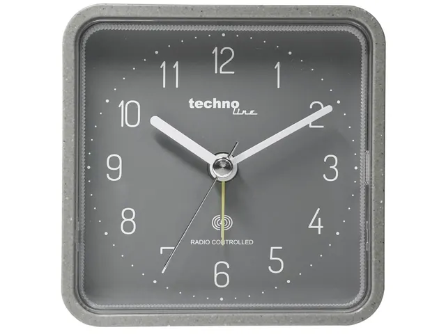 Réveil analogique Technoline WT 775 91x91x40mm Gris
