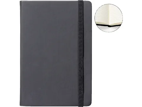 Notitieboek Quantore A5 zwart lijn Voordeelbundel