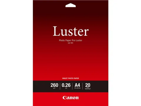 Canon Fotopapier A4 6211B006 20 Vel 260 Gram glanzend