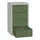 ladekast 900x500x500mm 4laden cilinderslot RAL7035 front RAL6011