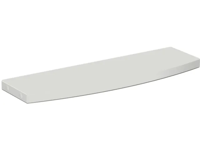 Tablette repose-sacs incurvée,p. mobilier d'accueil,lxP 500x150mm,boi