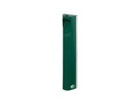 Wandasbak 3.5 liter 550x110x85mm Ral6005 Groen Slot Staal