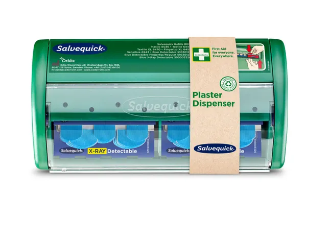 Salvequick X-Ray Detectable- pleisterautomaat 510003295 10 stuks