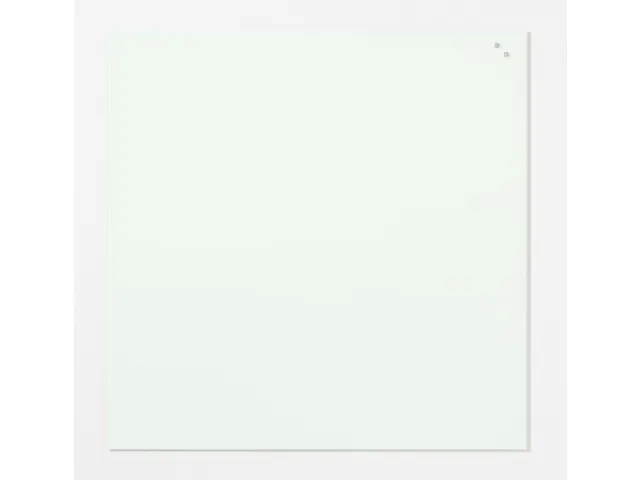 Glasmagneetbord Naga 100x100cm wit