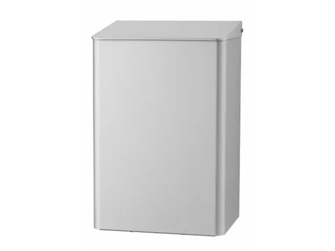 Afvalbak 15 Liter Aluminium Met Klapdeksel