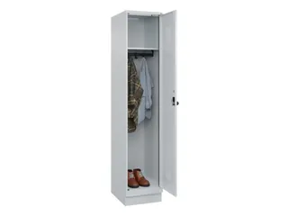 locker,HxBxD 1950x400x500mm,1vak,vak B 400mm,draaigrendel,sokkel - 1