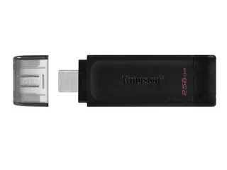 256GB USB-C 3.2 Gen 1 DataTraveler 70 - 4