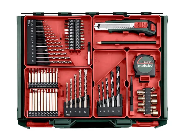 Accu-klopboormachine set 18V 2 x 2AH Li-Power, Acculader SC 30, Kunsts