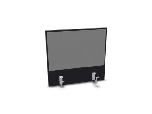 opzetpaneel,v. bureau,aanbouw achter,B 600mm,CC-zwart,BN8078-grijs