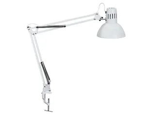 Bureaulamp MAUL Study tafelklem excl.LED lamp E27 wit - 2