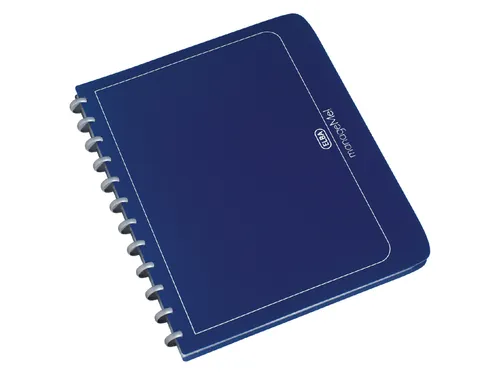 Showmap Elba Vario-Zipp A4 25 Tassen Donkerblauw