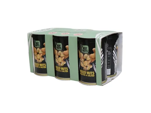 Noten NoyNuts Roasted and Salted blik 150gram