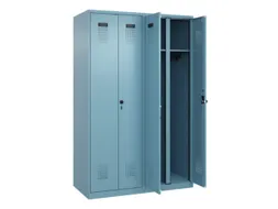 locker voor scheiding van kleding,HxBxD 1850x1200x500mm,4vak
