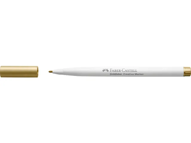 Marker creatief metallic Faber-Castell Goldfaber 1.5 heart of gold (kl