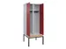 locker voor scheiding van kleding,HxBxD 2120x800x815mm,2vak