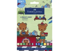 Sketchmarker Faber-Castell Goldfaber etui 12 stuks Bold Easy World of