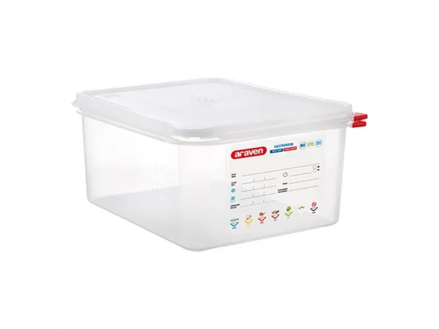 Araven Colorclip Voedseldoos 10 liter 1/2 GN 150mm 325x265mm