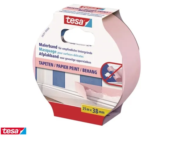 Afplaktape Tesa Precision 38mmx25m sensitive