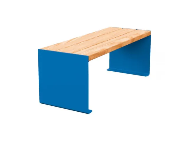 zitbank,B 1200mm,3latten,hout-zitting licht eikenhout,zitting H 450mm