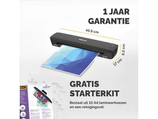 Lamineermachine Fellowes Arc A3 zwart - 8