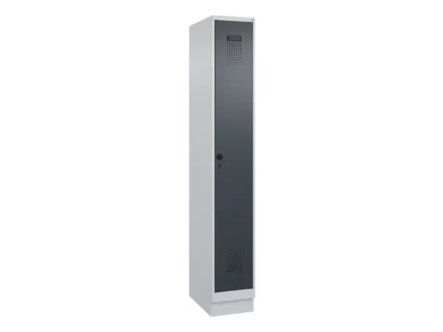 locker voor scheiding van kleding,HxBxD 1950x300x500mm,1vak