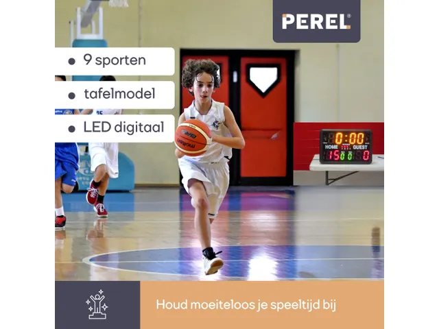 Scorebord/Sporttimer 62x40,5x27,5cm