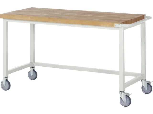 Werkbank 880x2000x700mm Beukenhouten Werkblad Duwbeugel