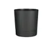 Plantenpot Mica Coco met schotel rond antraciet 29.5 x 28 cm