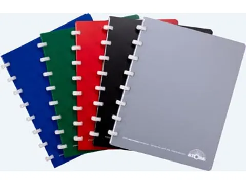 Eco schrift A5 144 bladzijden gelijnd assorti