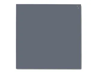 Glasmagneetbord Naga 100x100cm grijs - 2