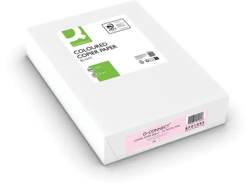gekleurd kopieerpapier A4 80 gram 500vel roze