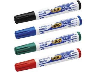 Viltstift Bic Velleda 1701 whiteboard rond large rood - 5