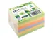 UPM notes 75x75 spring mix assorti pak 6x 100 vel groen, geel, oranje,