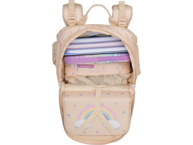 Ensemble de cartables Beckmann Active Air FLX Yellow Heart yellow 6 pi