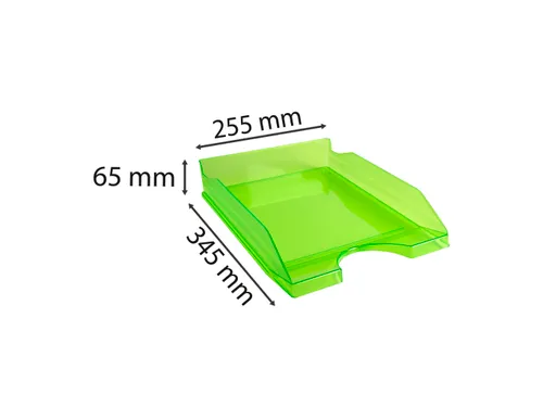 ECOTRAY Brievenbak L inicolor appelgroen
